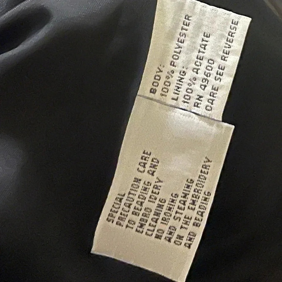 Louise Ricci jeweled black one button blazer plus size gold embroidery - Picture 8 of 11